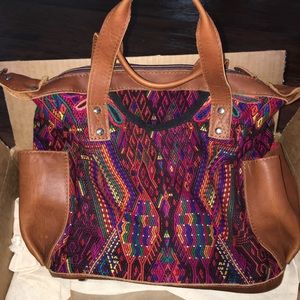 NEW NENA & CO. Medium convertible day bag